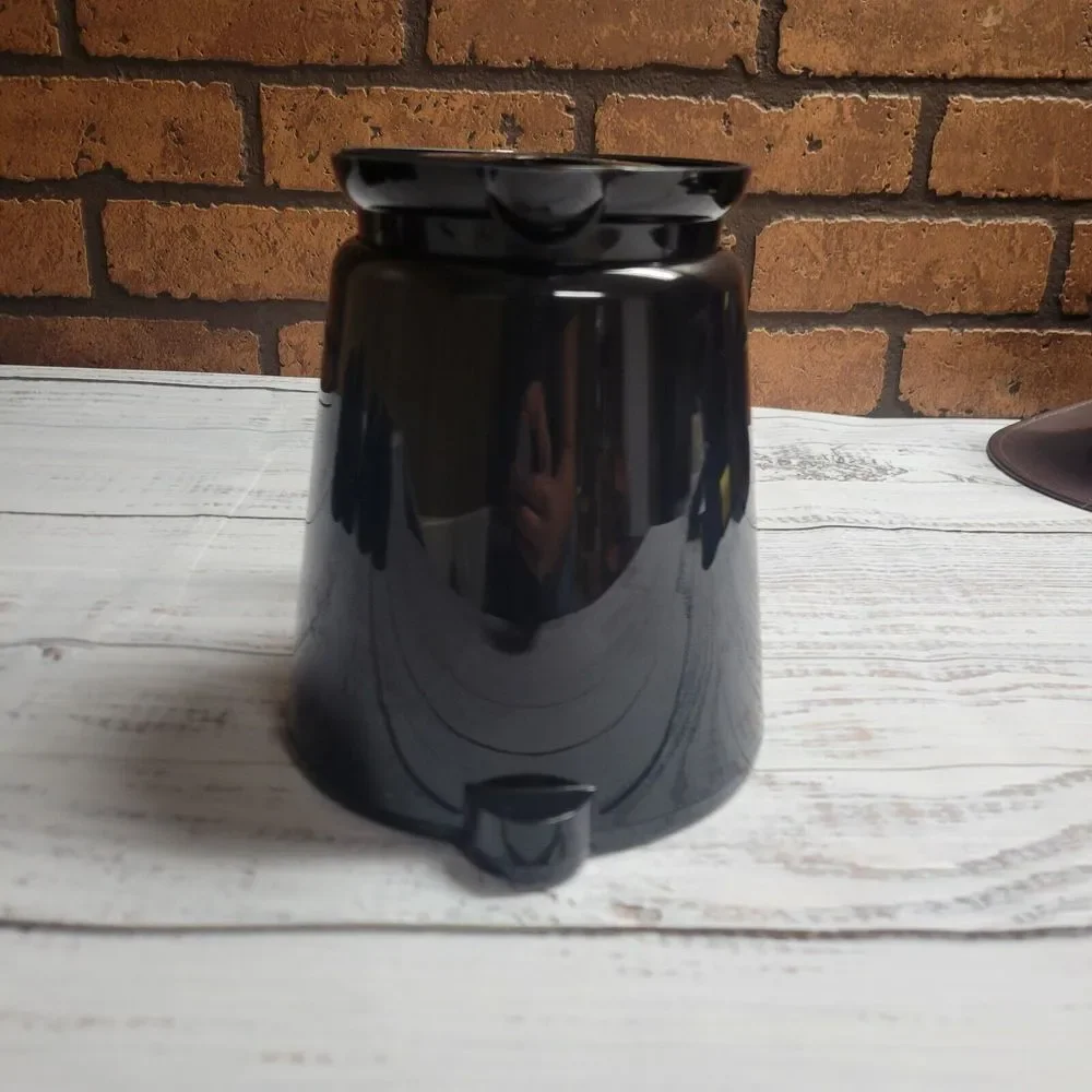 Keurig 2.0 Black K-Carafe Pitcher & Lid Coffee‎ Pot Replacement-Stainless Handle